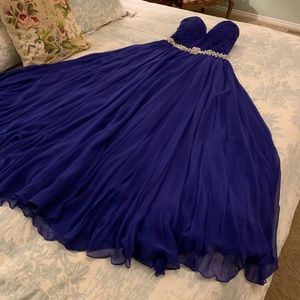 Jovani Royal Blue Prom Dress/Evening Gown